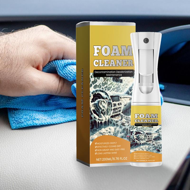 Leather Cleaner Interior - 多目的フォームクリーナースプレー、車内クリーニング、革クリーニング、自動車表面、洗車、メンテナンス