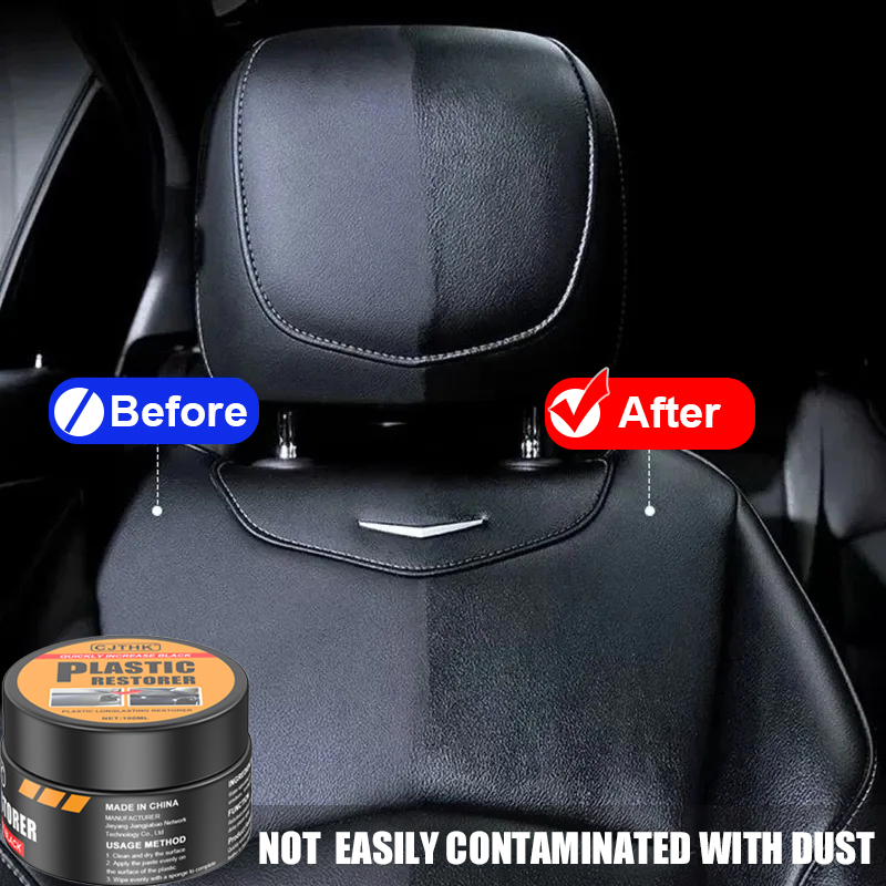 車のプラスチック修復剤バックトゥブラックグロスカークリーニン - Leather Cleaner Interior のレビューと価格