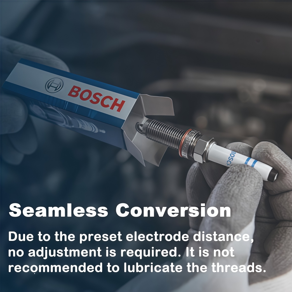 ボッシュFR8DPP33+プラチナスパークプラグ 日産パトロ - Bosch Spark Plug Platinum のレビューと価格