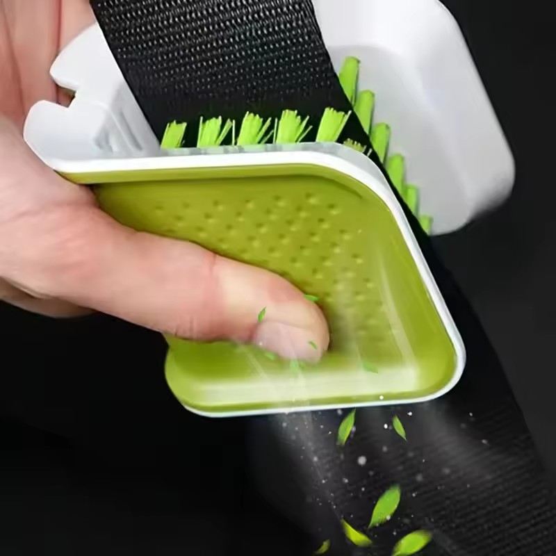 U字型両面折りたたみ式硬毛ブラシ、車のシートベルトやキッチン - Seat Cleaner Fabric のレビューと価格
